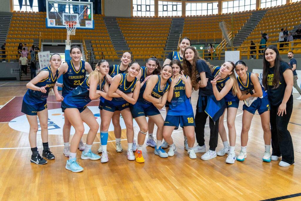 Πρωταθλήτριες νεανίδων οι Εσπερίδες!
